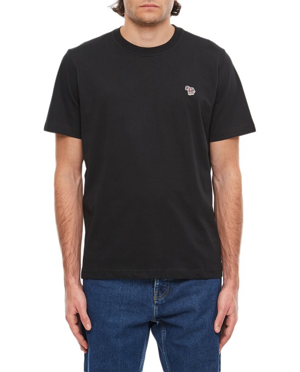 Shop Paul Smith Zebra T-shirt In Black
