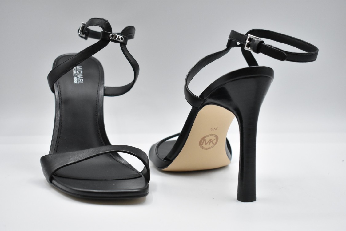 Michael Kors Amara Pump Sandals In Black