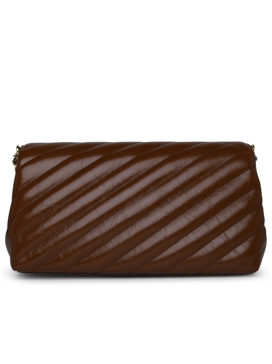 Shop Dolce & Gabbana Small Lop Shoulder Bag In Brown