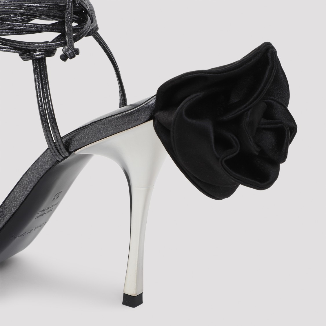 Magda Butrym Women's Flower Shoes In Black