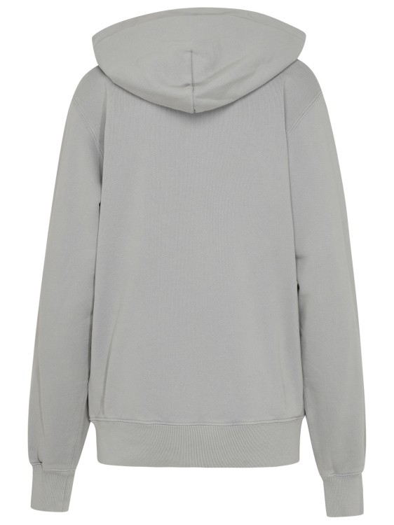 Shop Ambush Ballchain Grey Cotton Sweatshirt