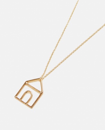 Shop Aliita 9k Gold Casita Necklace In Not Applicable