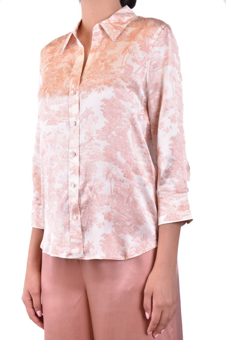 L Agence L'agence Shirts In Pink