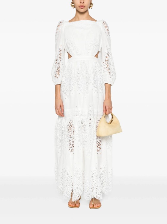 Shop Evarae Cara White Maxi Dress