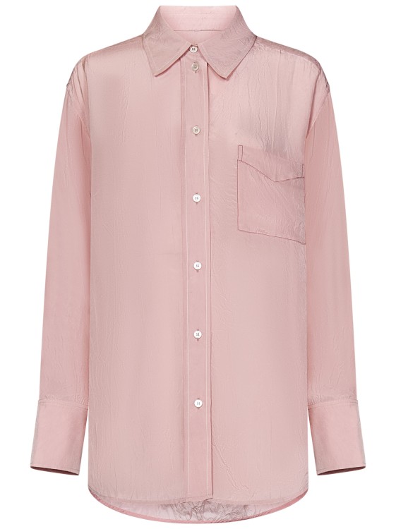 Victoria Beckham Pink Longsleeve Shirt