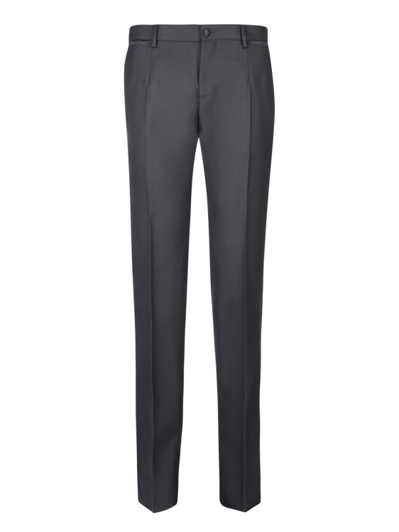 Dolce & Gabbana Slim Cut Trousers In Grey