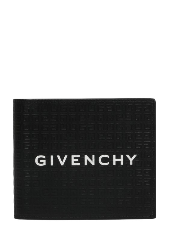 Shop Givenchy 4g Micro Leather Wallet In Black