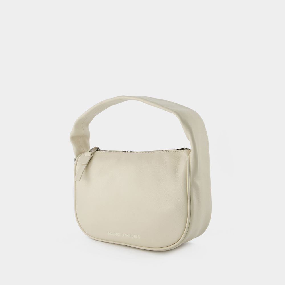 Marc Jacobs Pushlock Mini Hobo Bag In Neutrals