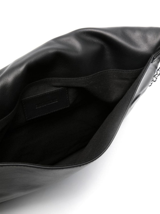Shop Zadig & Voltaire Large Rock Eternal Clutch Bag In Black