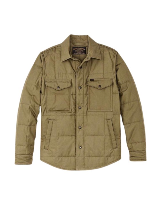Filson Olive Green Jackets In Brown