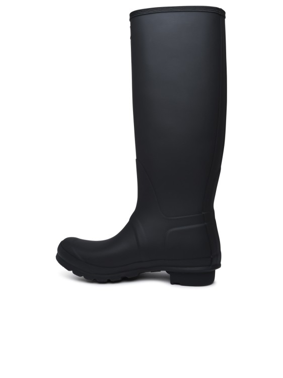 Shop Off-white Wellington Boot In Black Natural Rubber