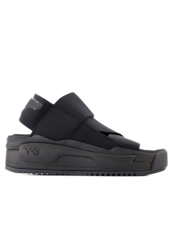 Y-3 Rivalry Sandals In Black | ModeSens