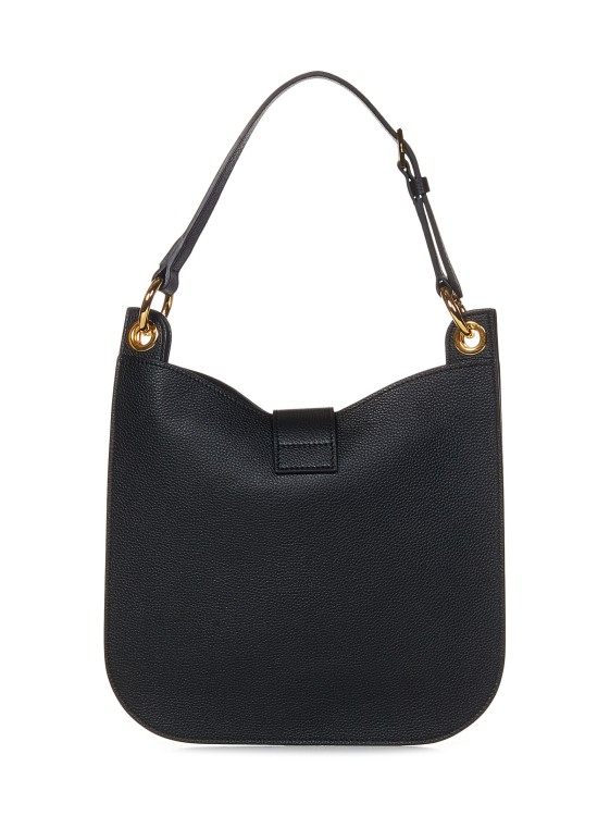 Shop Tom Ford Black Leather Shoulder Bag