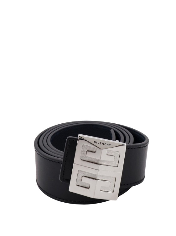 Shop Givenchy Black Leather Belt