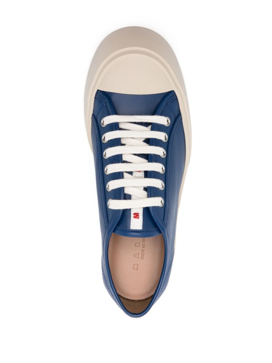 Shop Marni Sneakers Pablo Navy In Blue