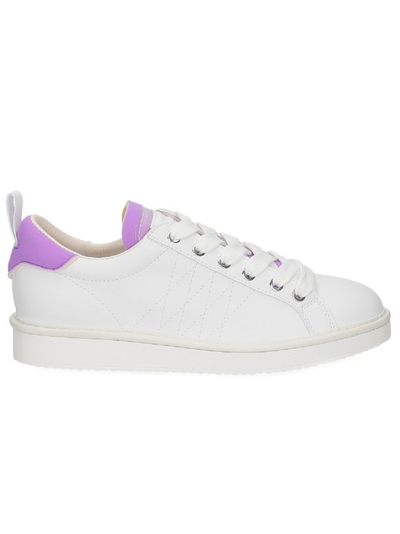 Pànchic White Eco-leather Sneakers