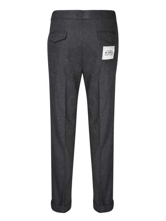 Shop Dolce & Gabbana Anthracite Gray Trousers In Black