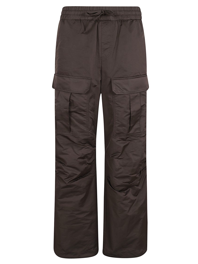 P.a.r.o.s.h Cargo Trousers In Black