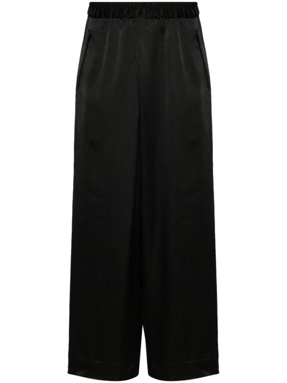 Y-3 BLACK TRACK PANTS