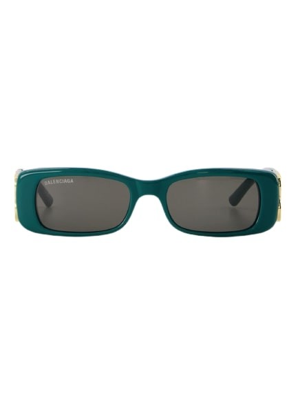 Balenciaga Bb0096s Sunglasses - Multi - Acetate In Green