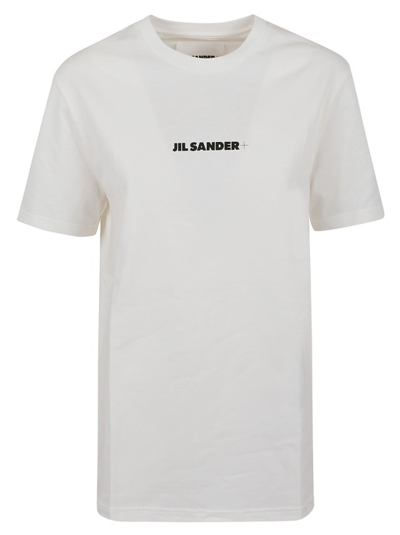 Shop Jil Sander Pure Cotton T-shirt In White