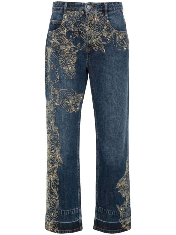 Isabel Marant Irina High-waisted Denim Jeans In Blue