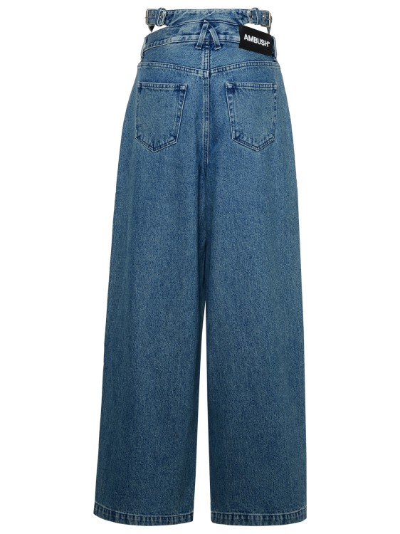 Shop Ambush Belts Baggy Jeans In Blue