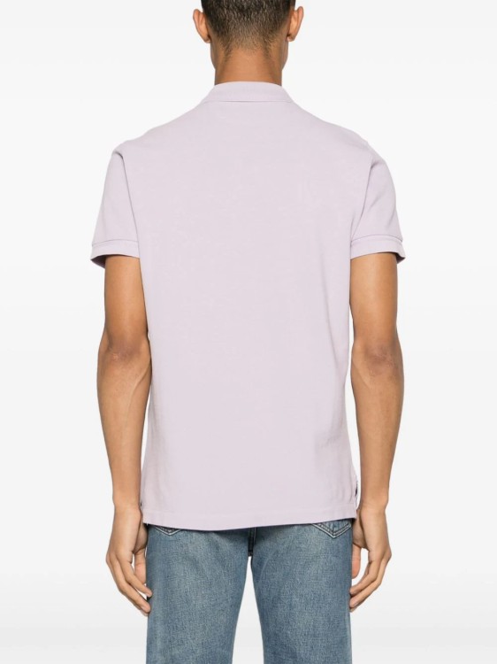 Shop Tom Ford Purple Polo Shirt