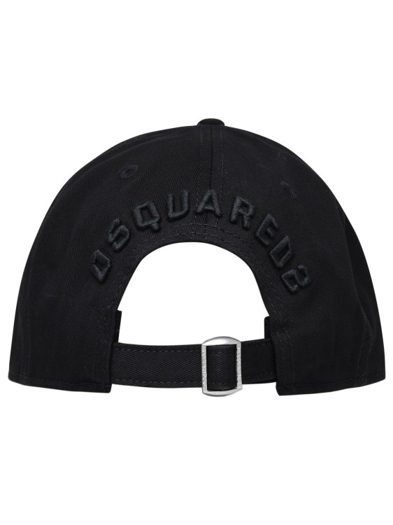 Shop Dsquared2 Black Cotton Icon Hat