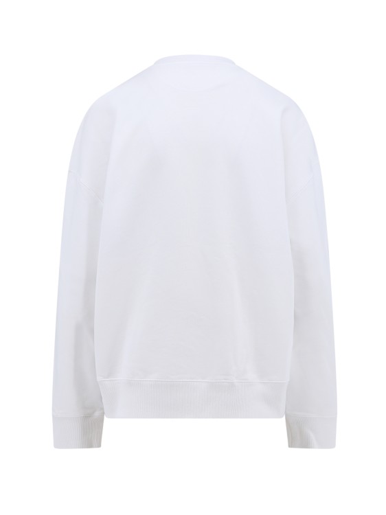 Shop Stella Mccartney Iconic Sustainable Cotton Sweatshirt In White