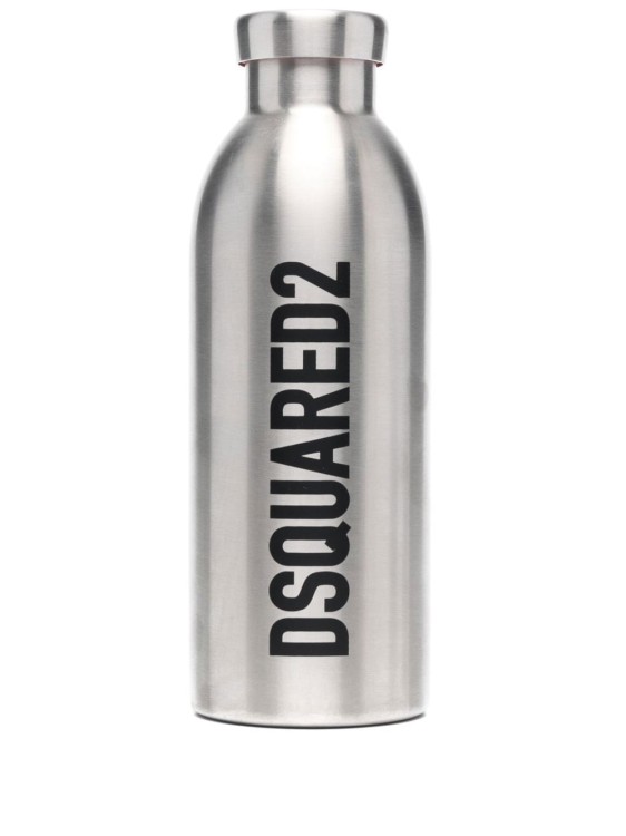 Dsquared2 Logo-print Metal Bottle In Not Applicable