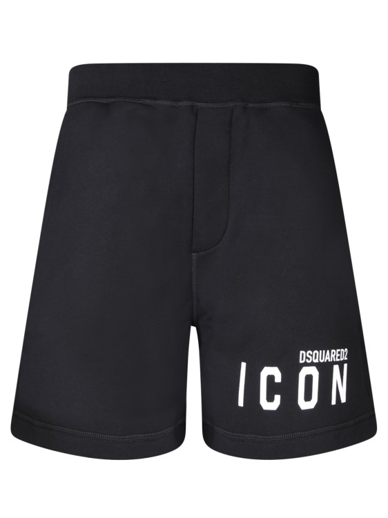 Shop Dsquared2 Cotton Shorts In Black