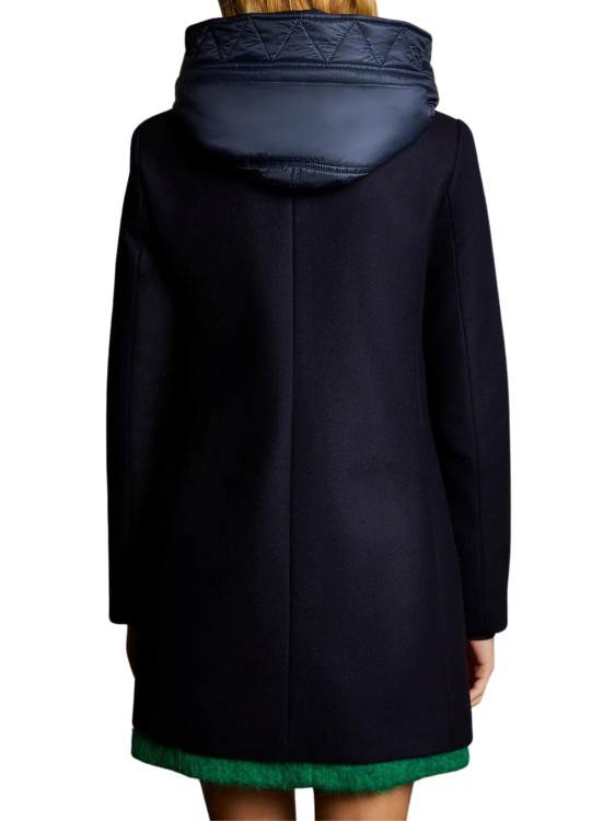 Shop Fay Wool Blend Coat In Black
