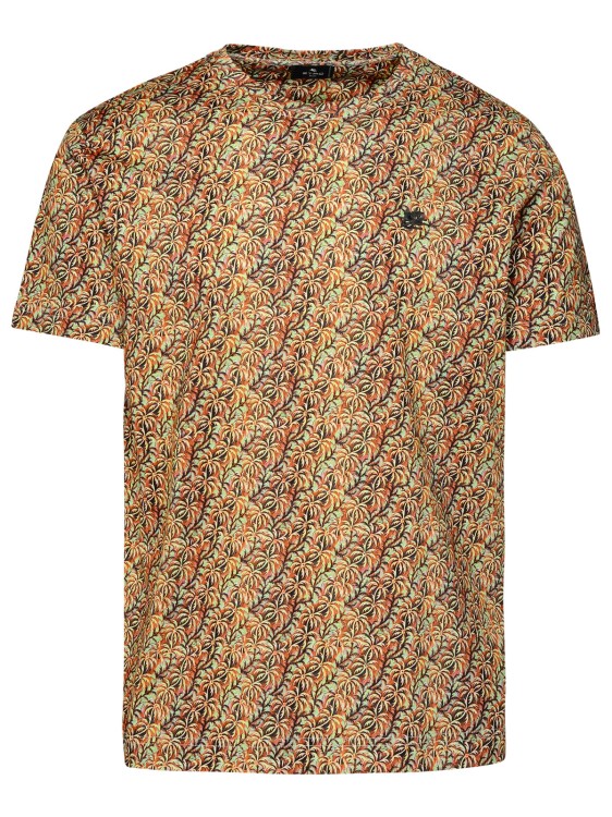 Etro Multicolored Cotton T-shirt