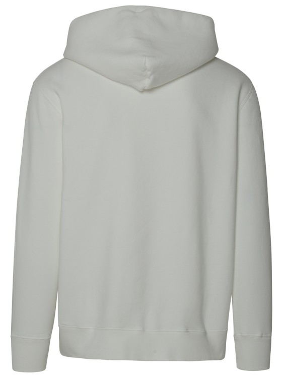 Shop Autry Logo Hooded Sweatshirt In White