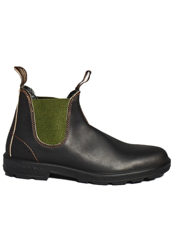 BLUNDSTONE BROWN OLIVE CHELSEA BOOT