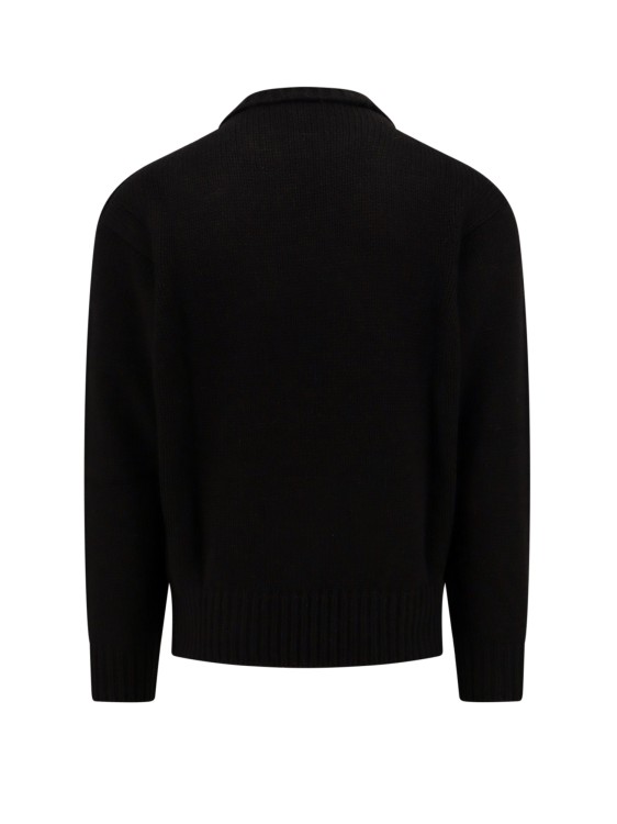 Shop Lemaire Alpaca Blend Sweater In Black