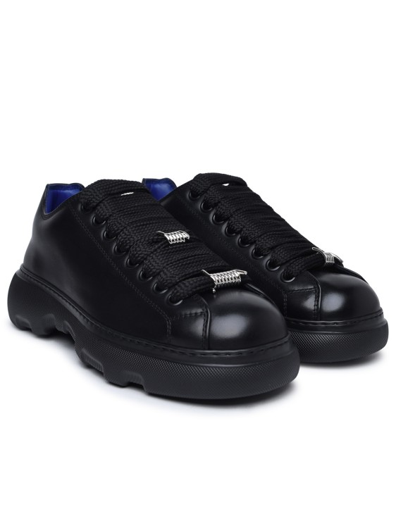 Shop Burberry Ranger Sneakers In Black