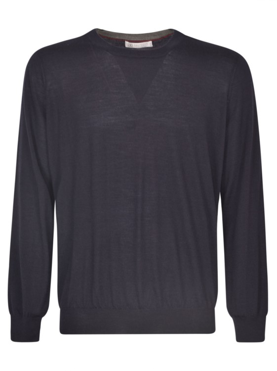 Shop Brunello Cucinelli Long-sleeve Sweatshirt In Black