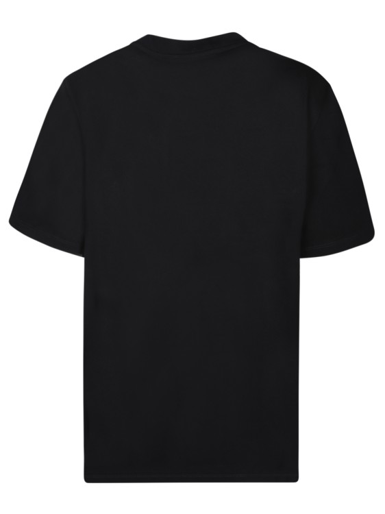 Shop Stella Mccartney Blcak Cotton T-shirt In Black