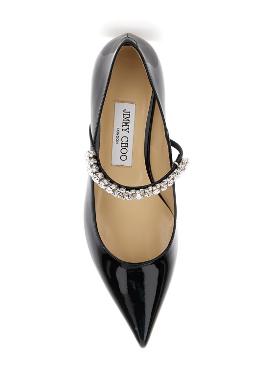 Shop Jimmy Choo Bing Pump Flat In Black