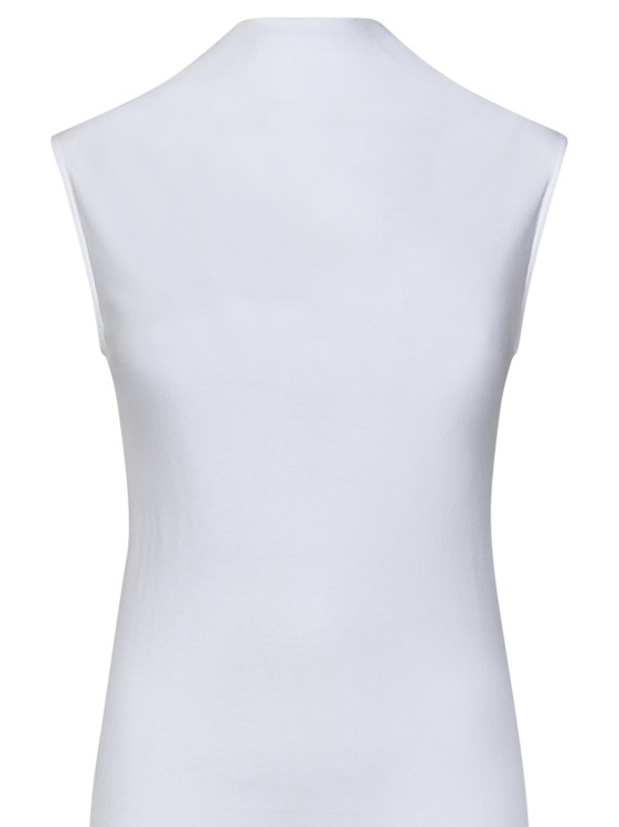 Shop Armarium White Sleeveless Midi Dress