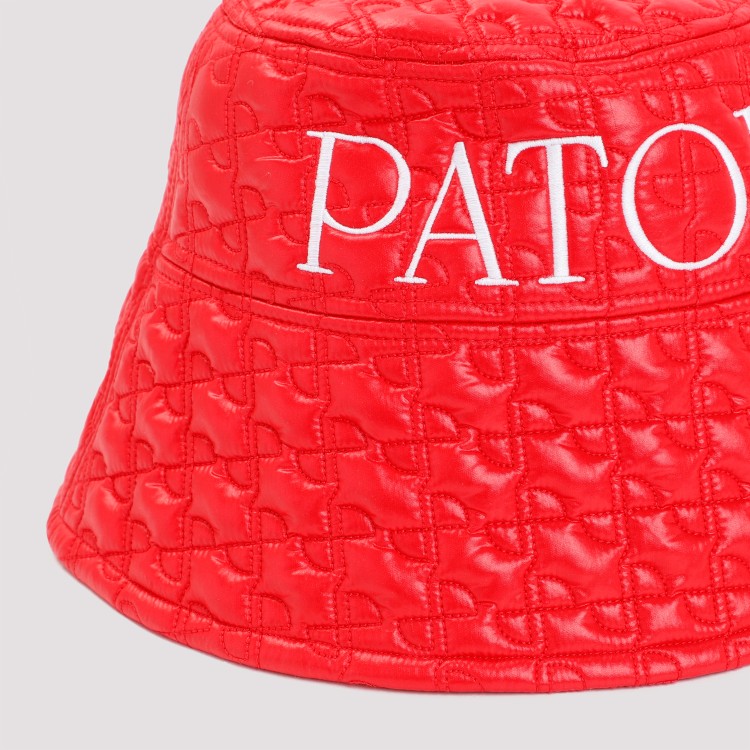 Shop Patou Red Ski Slope Bucket Hat