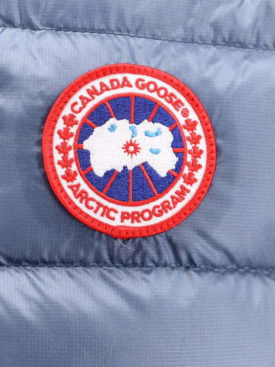 Shop Canada Goose Padded Sleeveless Jacket In Blue