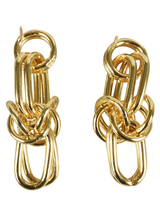 Shop Federica Tosi Cecile Gold Earrings