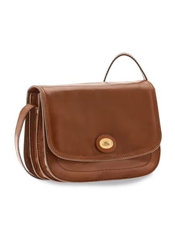 The Bridge Brown Small Leather Shoulder Strap Bag
