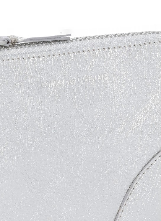 Shop Comme Des Garçons Wallet With Logo In White