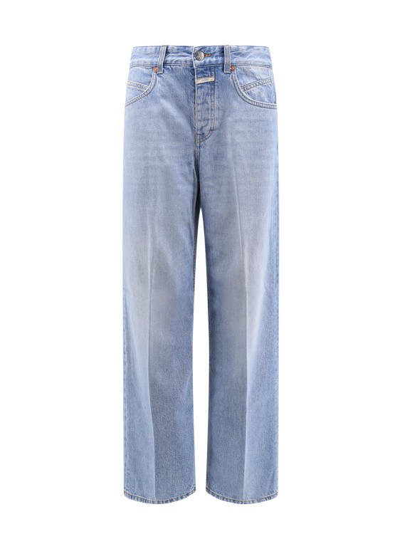 Closed Jeans With Iconic Logo Tag   A Better Blue In Azul