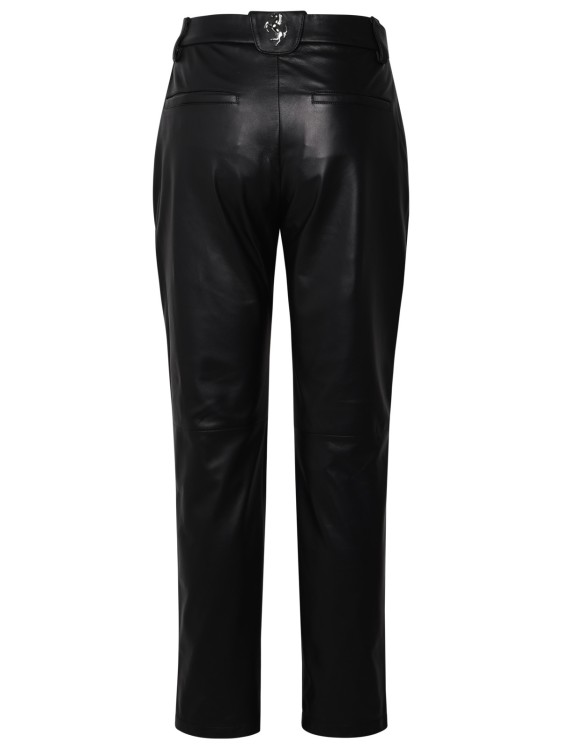 Shop Ferrari Black Leather Pants