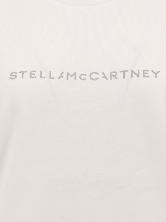 Shop Stella Mccartney Iconic Sustainable Cotton T-shirt In White